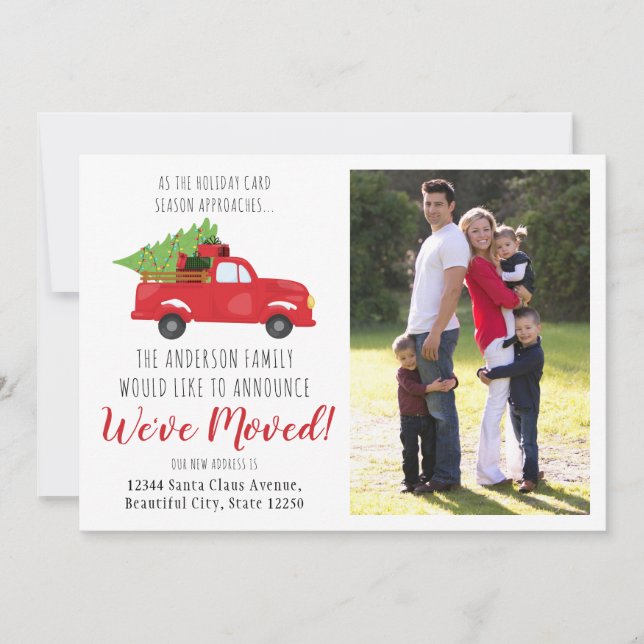 Anúncio Movimentamos o Natal do Feriado do Caminhão (Frente)