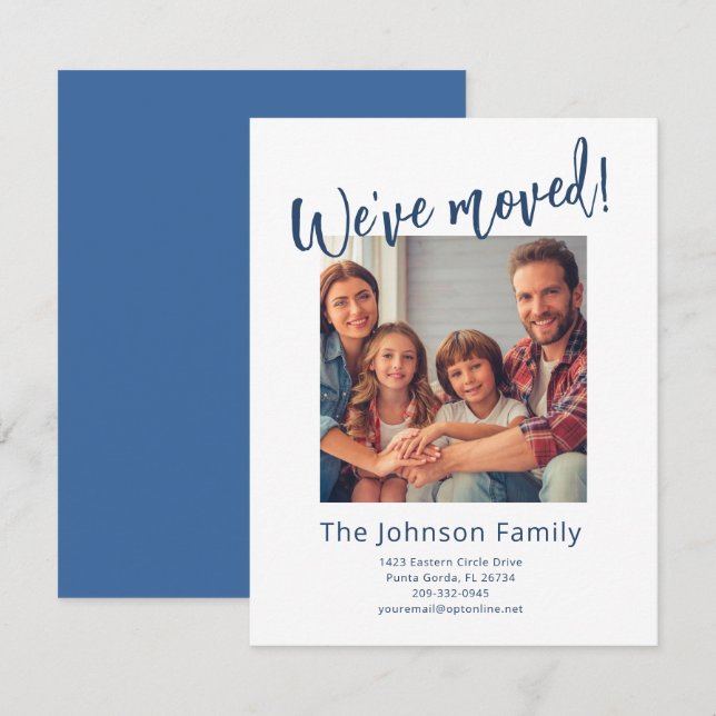 Anúncio Movimentamos o orçamento de fotos da família Na mo (Frente/Verso)