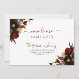 Anúncio Movimento chic floral elegante com aquarela