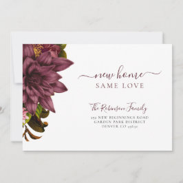 Anúncio Movimento elegante botânico floral