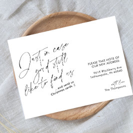 Anúncio Movimento Simples Moderno Negro e Branco Engraçado