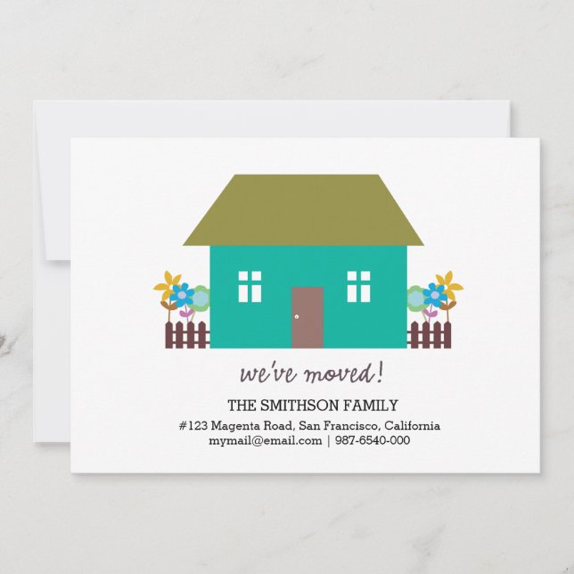 Anúncio mudamos de endereço (Frente)