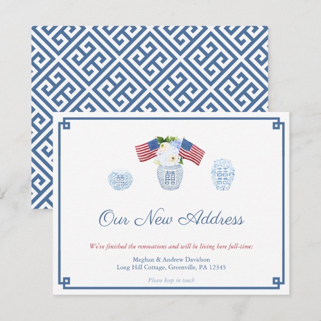 Anúncio Mudamos de novo endereço para Ginger Jar Clássico  (Frente/Verso)