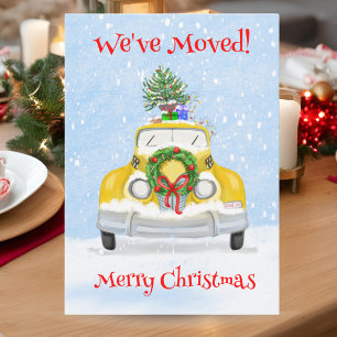 Anúncio Mudamos o laboratório de Natal Amarelo de Nova Ior