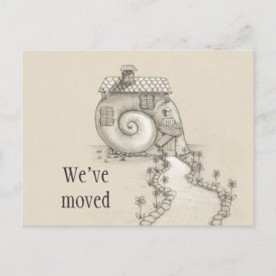 Anúncio Mudamos o novo cartão postal de caracol