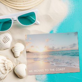 Anúncio Mudamos Para A Casa Da Praia Costeira Novo Endereç