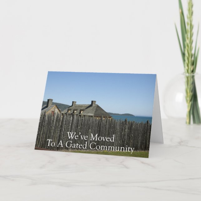 Anúncio Mudança de Endereço: Comunidade Ocupada (Frente)