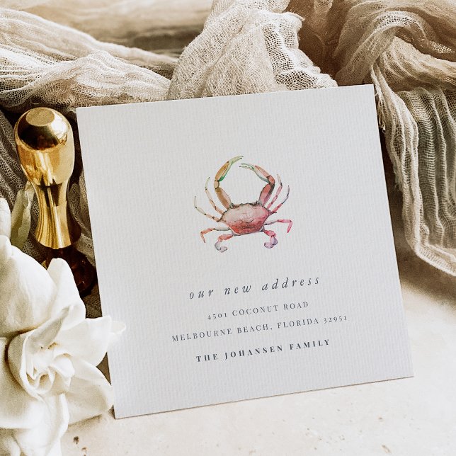 Anúncio Mudança de Endereço do Caranguejo Vermelho Costeir (Criador carregado)