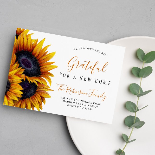 Anúncio Mudança de endereço do novo lar (Criador carregado)