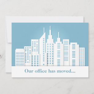 Anúncio Mudança de Endereço Empresarial da Beleza do Céu A