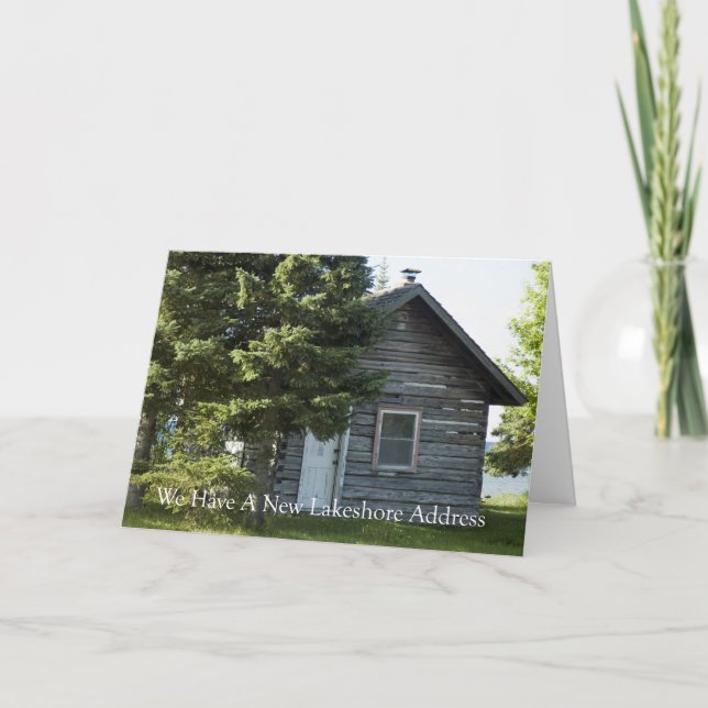 Anúncio Mudança de endereço: Endereço de Lakeshore (Frente)