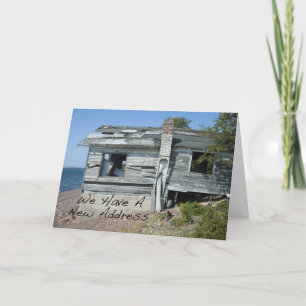 Anúncio Mudança de endereço: Na água