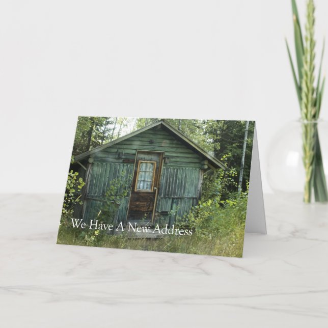 Anúncio Mudança de endereço: Woodland Home (Frente)