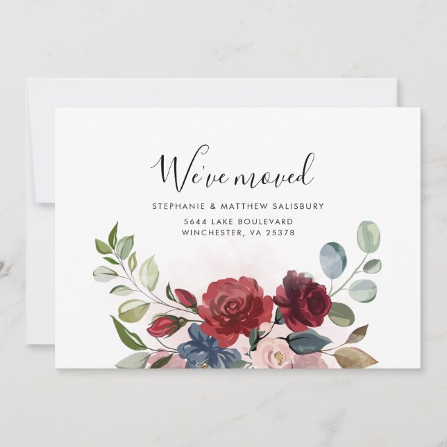 Anúncio Mudança de Movimentação de Endereço (Frente)