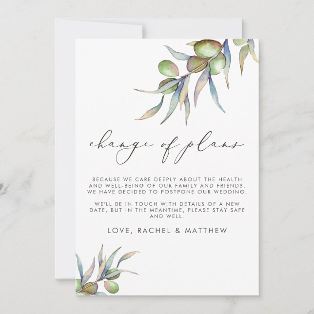 Anúncio Mudança de Planos de Casamento Ramos de Oliveira A (Frente)