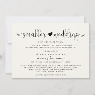 Anúncio Mudança de planos para casamento menor Creme do co