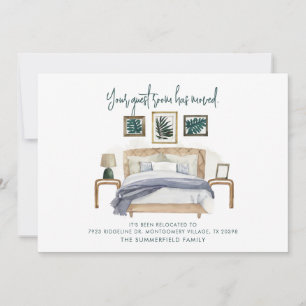 Anúncio Mudança Moderna de Endereço em Movimento