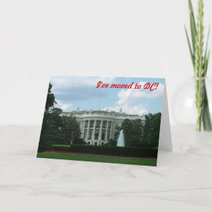 Anúncio Mudei-me para Washington DC