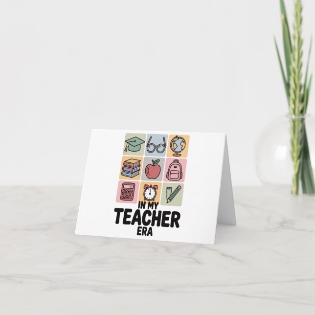 Anúncio Na Minha Era de Professora Vida de Professora de J (Frente)