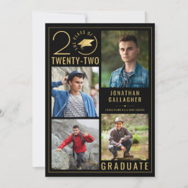 Anúncio Na moda de Graduação Classe Ano 5 Foto Personaliza