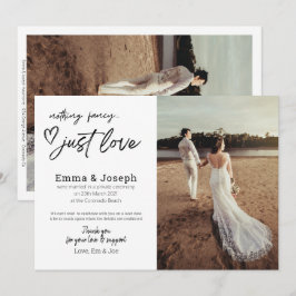 Anúncio "Nada de rico apenas ama", Foto moderna minimalist