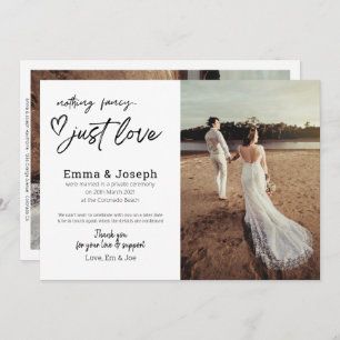 Anúncio "Nada de rico apenas ama", Foto moderna minimalist