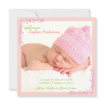 Nascimento da Menina Suave e Rosa