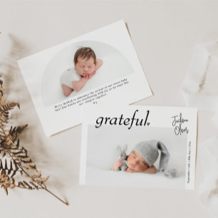 Anúncio Nascimento de Foto de Bebê da Paisagem Moderna Mín