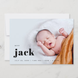 Anúncio Nascimento do Bebê Negra Moderno