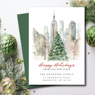 Anúncio Natal em Nova York Endereço Novo