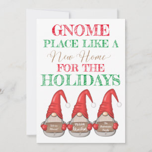 Anúncio Natal Nórdico Gnomo Nova Casa para Férias