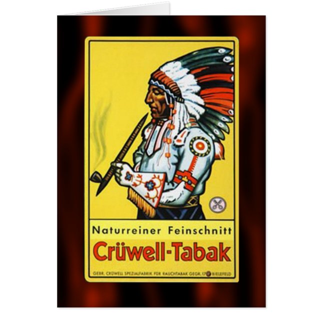 Anúncio natural do tabaco do vintage (Frente)