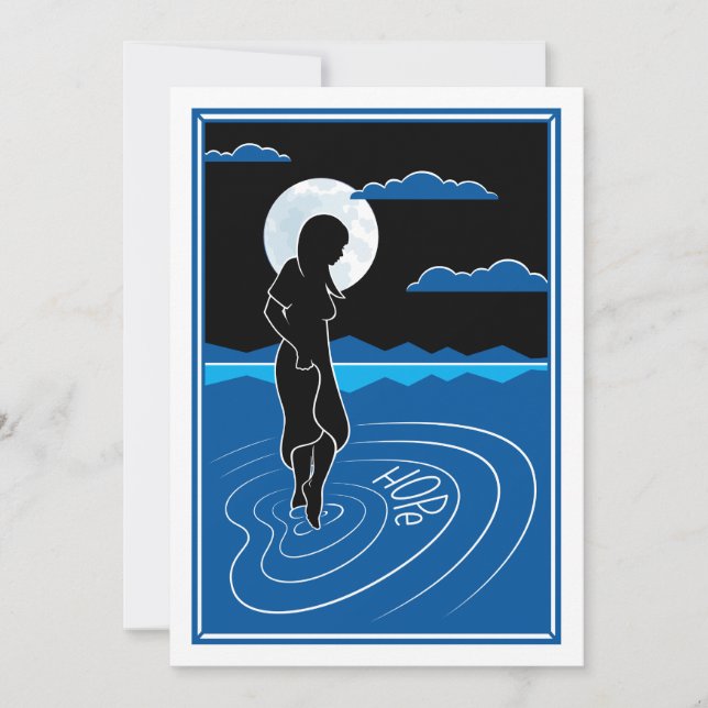 Anúncio Nessa Reflexão Profunda Placa 3_Flat 5"x7" (Frente)