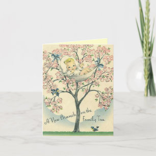 Anúncio New Baby Announcement Card