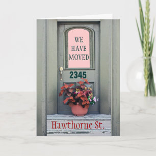 Anúncio New Home We"ve Moved Greeting Card