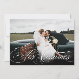 Anúncio Newlyweds em espanhol recién casados Foto nos Casa
