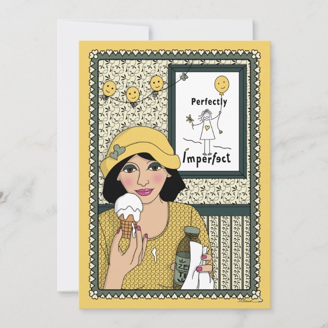 Anúncio Ninguém é a Placa Plana Perfect_C 5"x7" (Frente)