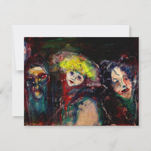 Anúncio NOITE DE CARNIVAL EM Máscaras de Mascarada venezia (Frente)