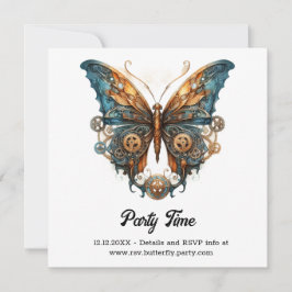 Anúncio Noiva Borboleta Inventora de Latão Steampunk