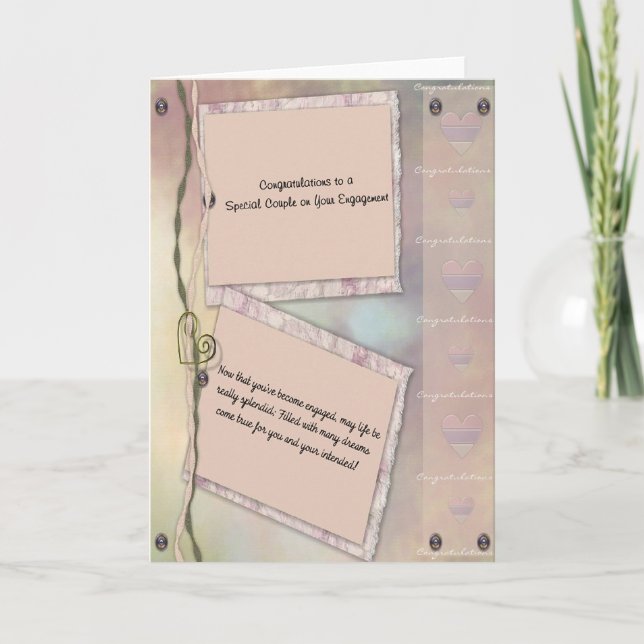 Anúncio noivado (Frente)