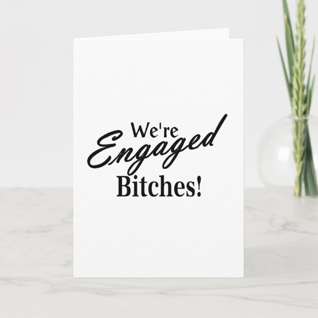 Anúncio Noivado de Casamento (Frente)