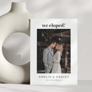 Anúncio Nós Elogiamos Foto Elegante Casamento Branco Negro