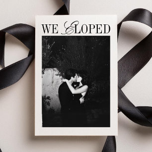 Anúncio Nós Elografamos Na moda Moderno Casamento Minimali