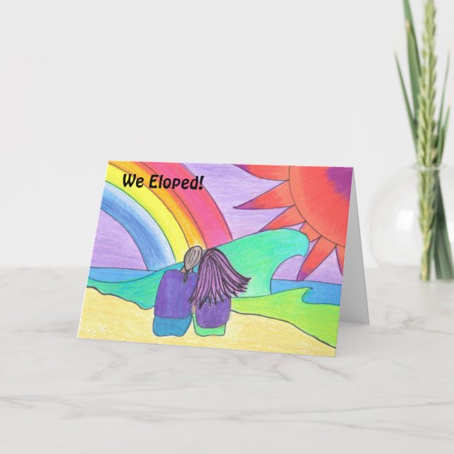 Anúncio Nós Eloped! (Frente)