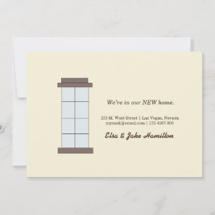 Anúncio Nós estamos em nossa casa NOVA