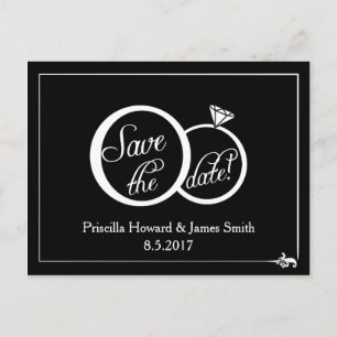 Anúncio Nós Fazemos Cartão Postal de Save The Date de Casa
