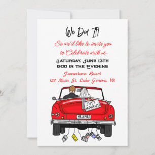 Anúncio Nós Fizemos Isso   Nós Fugimos   Casamos