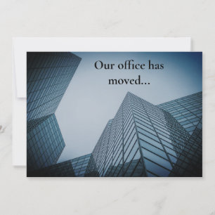 Anúncio Nós Mudamos Movimentação de Edifícios de Escritóri