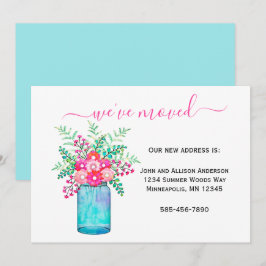Anúncio Nós nos movemos | Movimento Floral Mason Jar