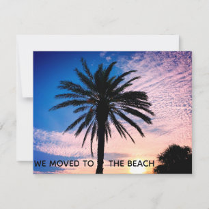 Anúncio Nós nos mudamos para a praia palmeira foto mudança